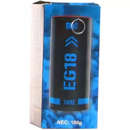 Fumigène EG18 Goupille Enola Gaye - Bleu