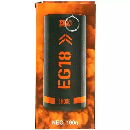 Fumigène EG18 Goupille Enola Gaye - Orange