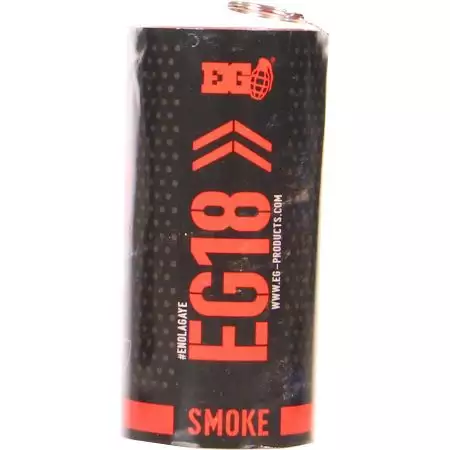 Fumigène EG18 Goupille Enola Gaye - Rouge