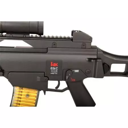 Fusil à Billes HK G36C Spring Noir (H&K Heckler & Koch G36) - 25620