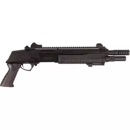 Fusil &agrave; Pompe FABARM STF 12 Short Gaz BO Manufacture - Noir