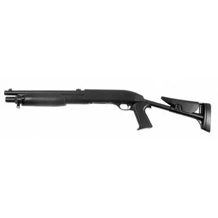 Fusil à Pompe Franchi SAS 12 Spring Flex Stock ASG - Noir