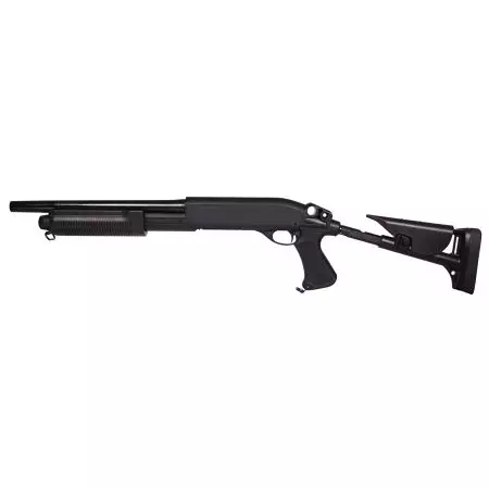 Fusil à Pompe M870 Shotgun MS Spring Full Metal 3 Burst Swiss Arms 280730