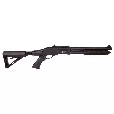 Fusil à Pompe Shotgun Secutor Velites G-III M870 CQB Gaz Noir - SAV0005