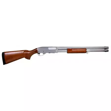 Fusil à Pompe Spring S&T ST870 STD Magnum Silver - Métal & Bois - ST-SPG-06-S