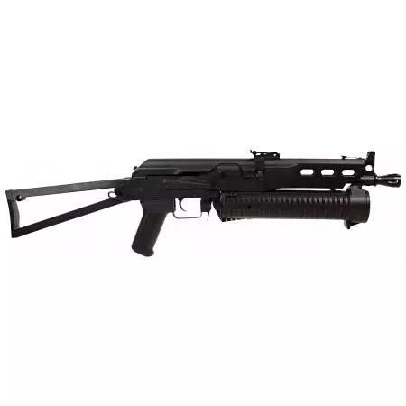 Fusil Avengers PP-19 AK Bizon (Bison) AEG S&T - Noir