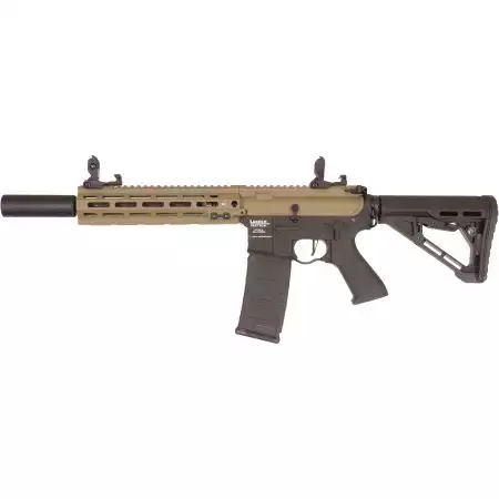 Fusil Blazer 10 AEG Lancer Tactical - Bi-ton Tan