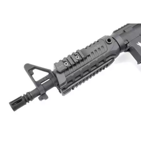 Fusil Carbine M4 CQB CAA (King Arms) AEG Sportline - Noir