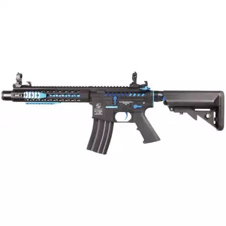 Fusil Colt M4 Blast Blue Fox AEG Full Metal - Bleu