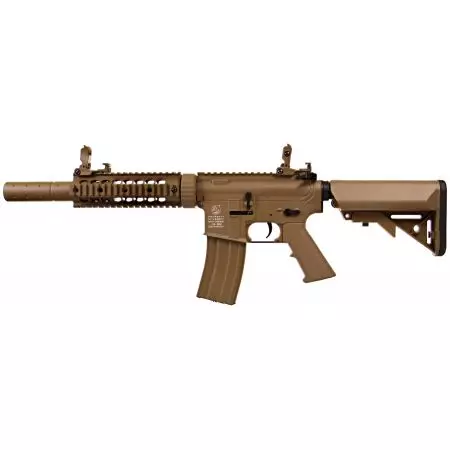 Fusil Colt M4 Silent OPS AEG Polym&egrave;re Tan - 180864