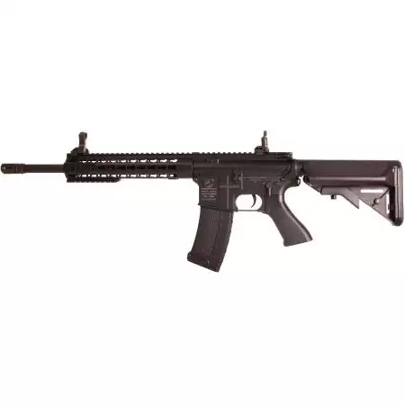 Fusil Colt M4A1 CQBR Keymod AEG Cybergun - Noir