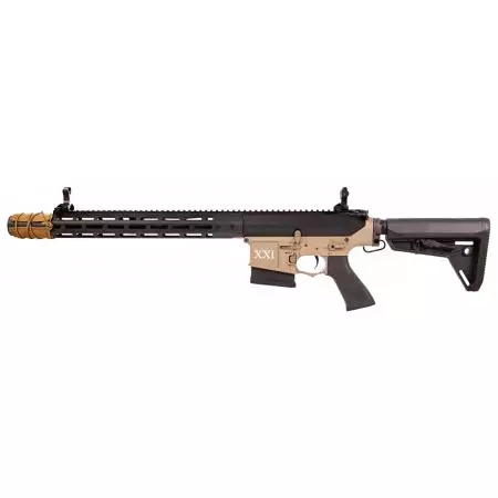 Fusil DMR Legion Rapax XXI M1 AEG Secutor - Noir & Tan