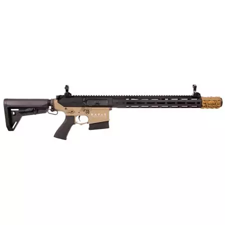 Fusil DMR Legion Rapax XXI M1 AEG Secutor - Noir & Tan