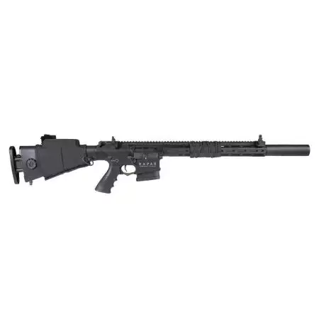 Fusil DMR Legion Rapax XXI M3 AEG Secutor &mdash; Noir