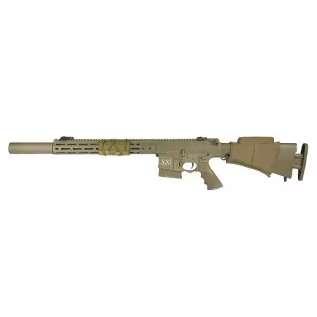 Fusil DMR Legion Rapax XXI M4 AEG Secutor - Tan