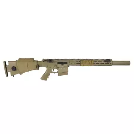 Fusil DMR Legion Rapax XXI M4 AEG Secutor - Tan