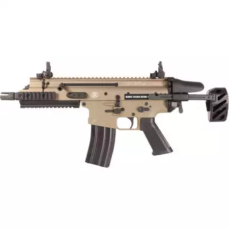 Fusil FN Herstal SCAR-SC AEG EBB BRSS Bolt Cybergun - Tan