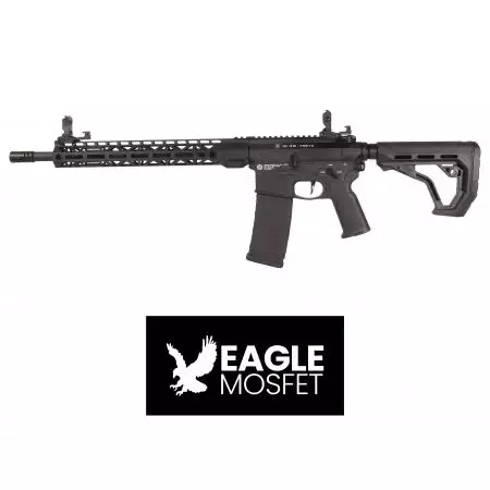 Fusil GP M4 R15 Freya 14P Eagle ETU AEG Delta Armory - Noir