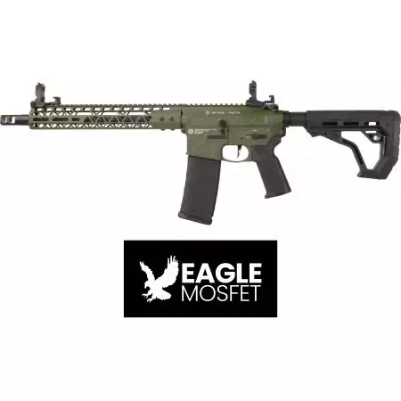 Fusil GP M4 R15 Freya Skeleton 13P ETU AEG Delta Armory - Bi-ton Olive