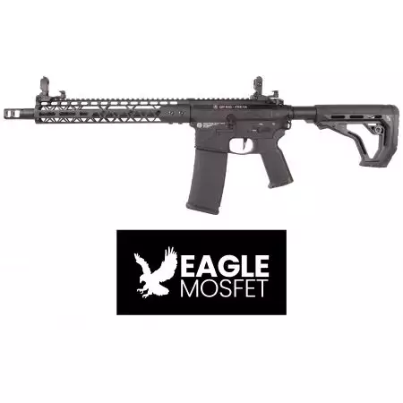 Fusil GP M4 R15 Freya Skeleton 13P ETU AEG Delta Armory - Noir