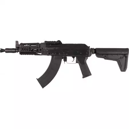 Fusil Kalashnikov AKS74UN AEG EBB BRSS Bolt Cybergun - Noir