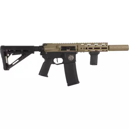 Fusil Kenji Kensei Short AEG Saigo Defense - Tan