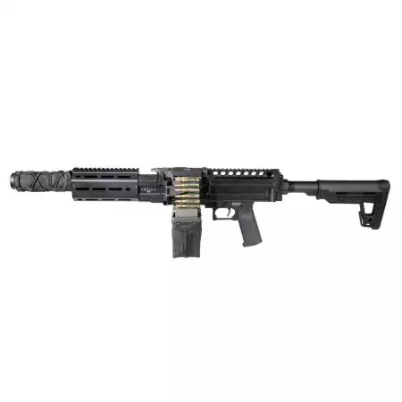Fusil LMG Aquila VII AEG Secutor - Noir