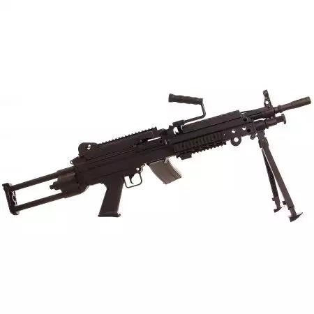 Fusil LMG FN Herstal M249 AEG Machine Gun - Noir