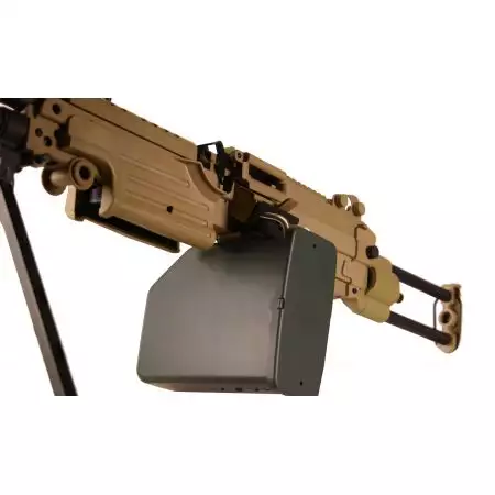 Fusil LMG FN Herstal M249 PARA AEG A&K - Tan
