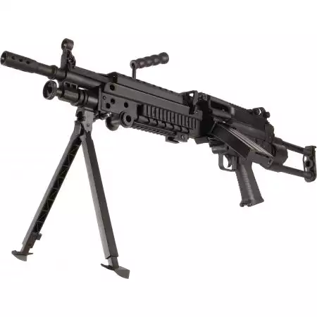 Fusil LMG FN Herstal M249 PARA AEG ETU Cybergun - Noir