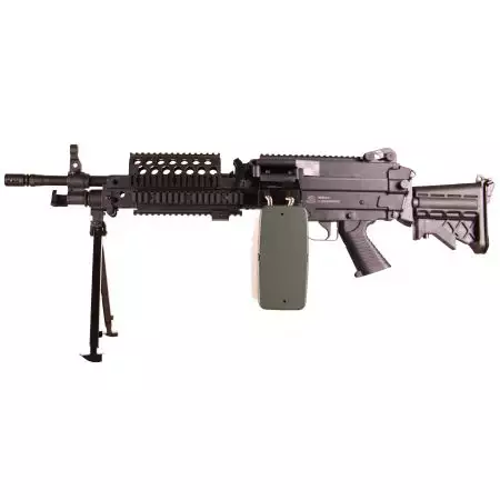 Fusil LMG FN Herstal MK46 AEG A&K - Noir