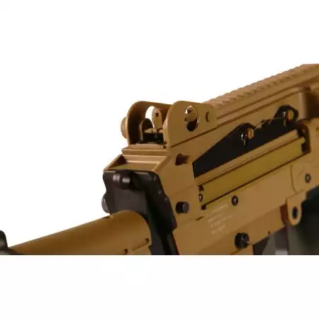 Fusil LMG FN Herstal MK46 AEG A&K - Tan