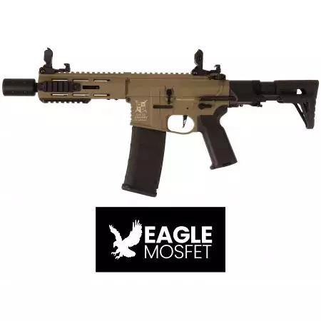 Fusil M4 SilentOps 6.5P Charlie Eagle ETU AEG Delta Armory - Tan