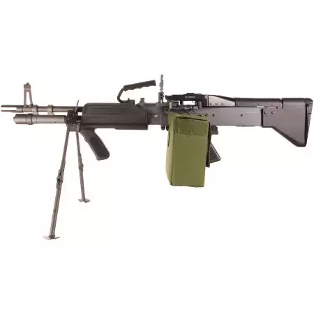 Fusil Mitrailleur HMG MK43 AEG A&K - Noir