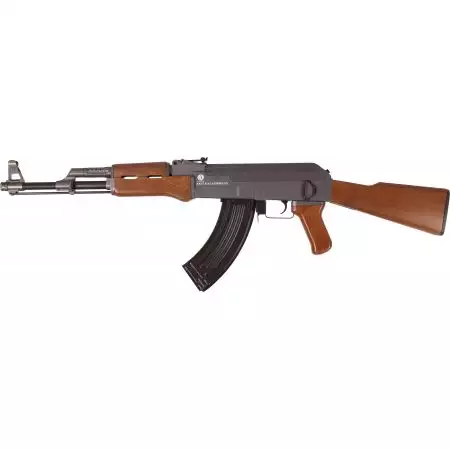 Fusil Mitrailleur Kalashnikov AK47 AEG (Electrique) Kalachnikov AK 47 - Noir et Bois