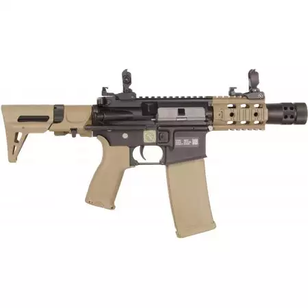 Fusil RRA SA-E10 PDW Edge AEG Specna Arms - Noir & Tan