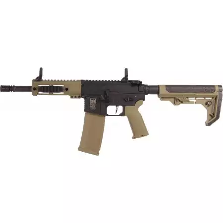 Fusil SA-F04-RL Flex Gen2 Light Ops HAL ETU Brushless AEG Specna Arms - Bi-ton Tan