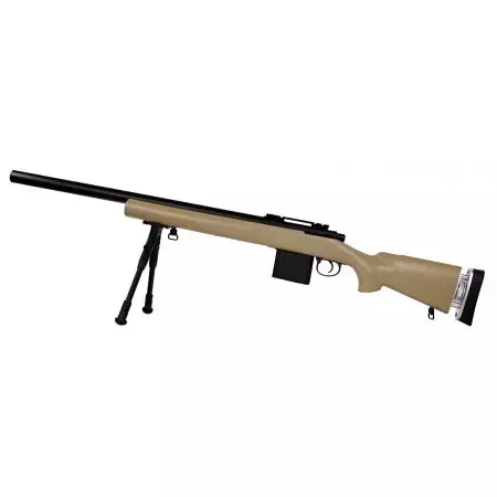 Fusil Sniper M24 SAS04 (SAS 04) Spring Bolt Swiss Arms Tan - 280733