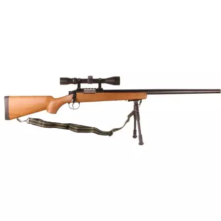 Fusil Sniper MB03D Spring Well - Bi-ton Bois