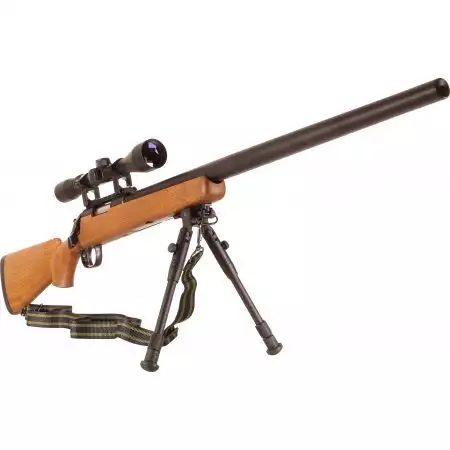 Fusil Sniper MB03D Spring Well - Bi-ton Bois