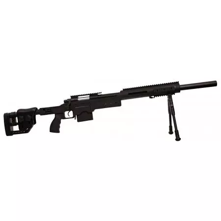Fusil Sniper MSR SAS10 Spring Bolt Swiss Arms - Noir