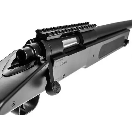 Fusil Sniper Rifle McMillan M40A3 Bolt Spring ASG - Noir