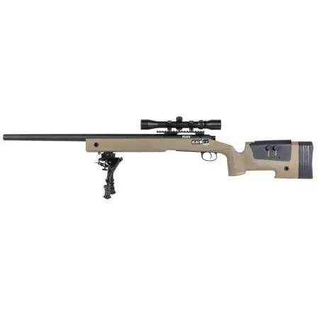 Fusil Sniper SA-S02 Core High Velocity Spring Specna Arms - Tan