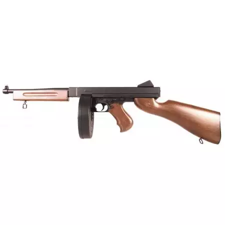 Fusil Thompson 1921 WWII D98W AEG Well - Noir
