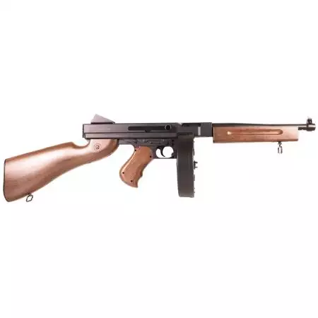 Fusil Thompson 1921 WWII D98W AEG Well - Noir