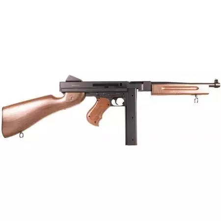 Fusil Thompson 1921 WWII D98W AEG Well - Noir