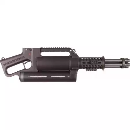 Fusil Vulcan Minigun WE23-PLUS AEG Well - Noir