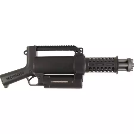 Fusil Vulcan Minigun WE23-S AEG Well - Noir