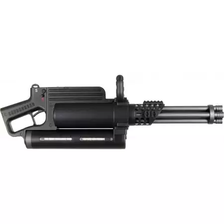 Fusil Vulcan Minigun WE23-X AEG Well - Noir