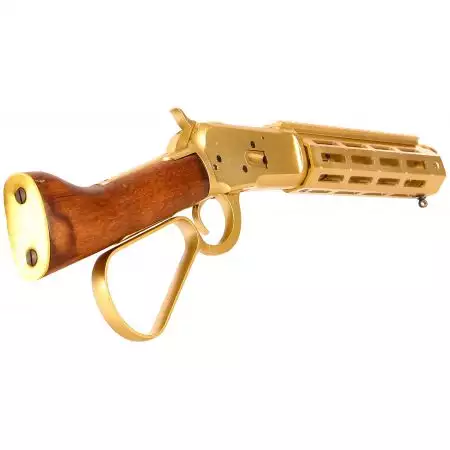 Fusil Winchester 1873R Gaz A&K - Bi-ton Gold
